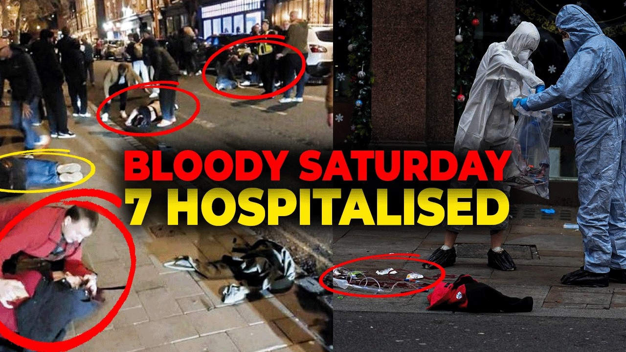 Migrant HOSPITALISED 7 British people in Derby: IT'S NOT SAFE