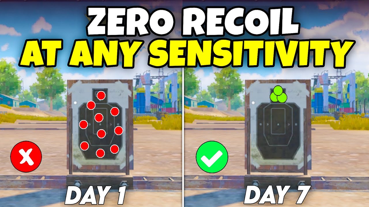 How To Get ZERO RECOIL at Any Sensitivity | Zero Recoil Sensitivity | BGMI/PUBG Mobile