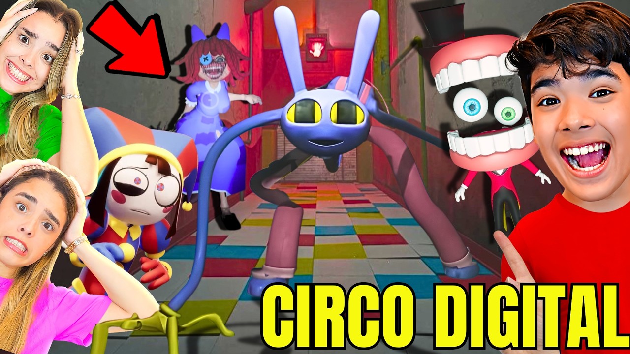 DESBLOQUEIO THE AMAZING DIGITAL CIRCUS no POPPY PLAYTIME com *NOVOS PERSONAGENS*