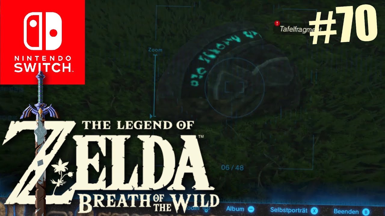 Zelda Breath of the Wild #70: Sammeln von Tafelfragmenten - BOTW (Nintendo Switch - deutsch)