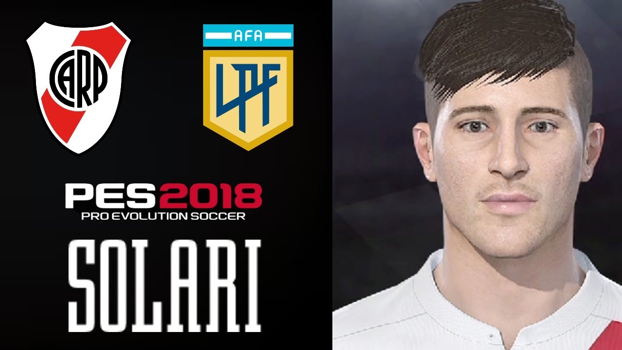 COMO CREAR A SOLARI EN PES 2018 | FACE Y STATS | RIVER PLATE