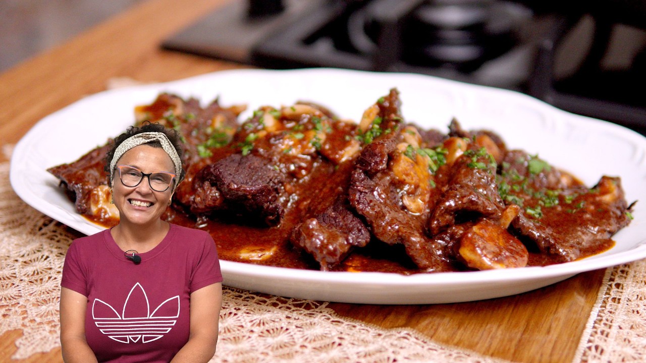 BIFE AO MOLHO MADEIRA PANELA de PRESS&Atilde;O! - Wilza Leonel