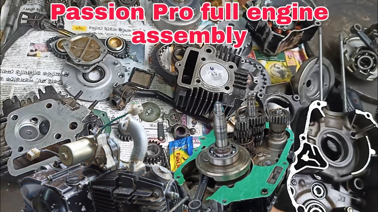 Passion Pro bike ki full engine repairing karne ki Sahi jankari