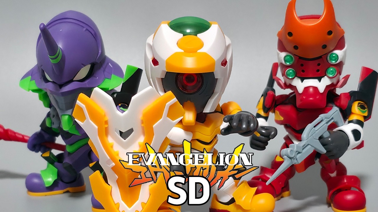 소스킬 신세기 에반게리온 Q버전 랜덤박스 리뷰 2탄 (에바 초호기, 0호기, 2호) / Soskill Neon Genesis Evangelion