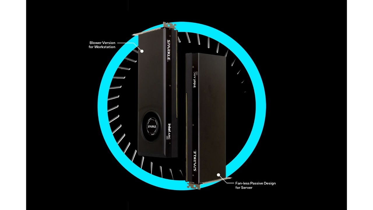 Sparkle Launches Intel Arc Pro B60 24 GB Blower and 48 GB Passive GPUs