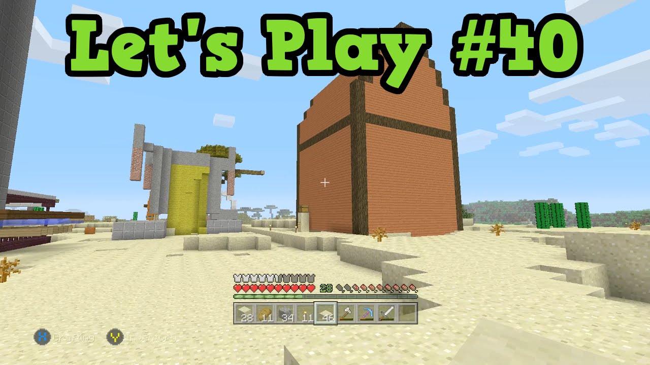 Minecraft Xbox TU39 Lets Play #40 - New Series Plan