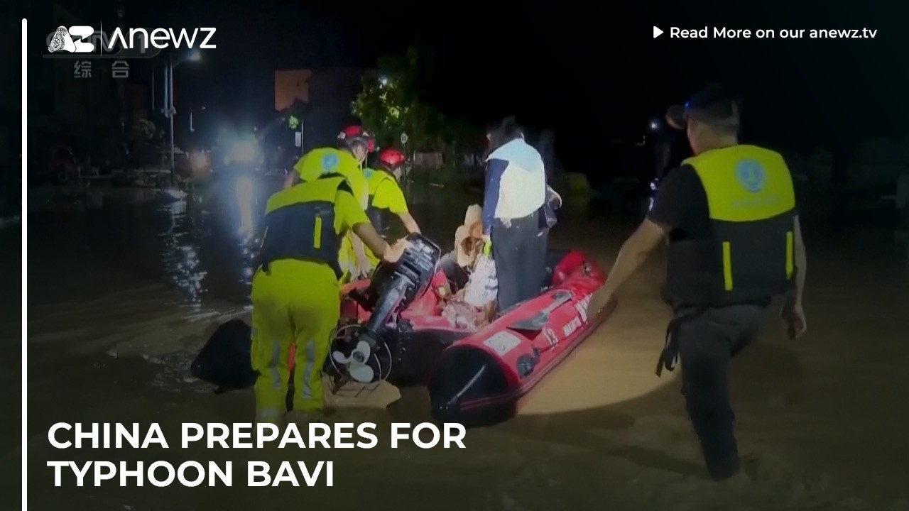 China prepares for Typhoon Bavi