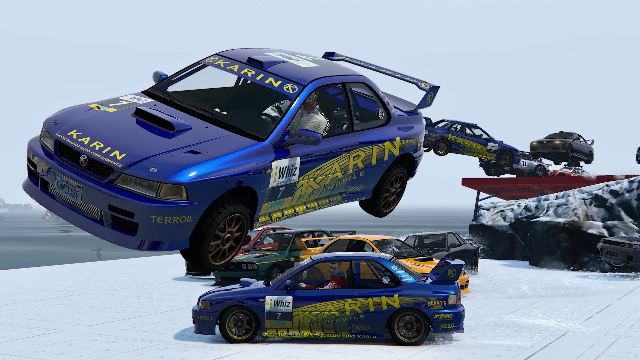 GTA 5 Racing - Rally Haul in the Snow