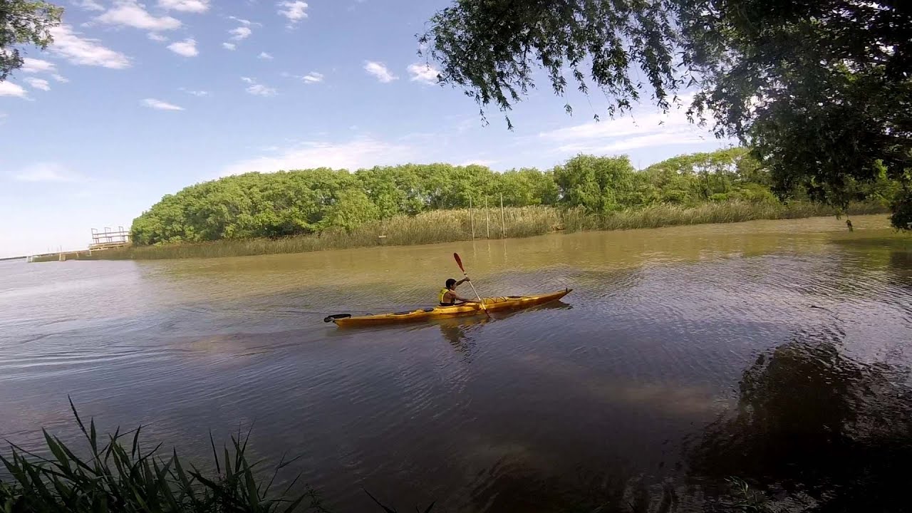Salida de pesca en kayak travesia