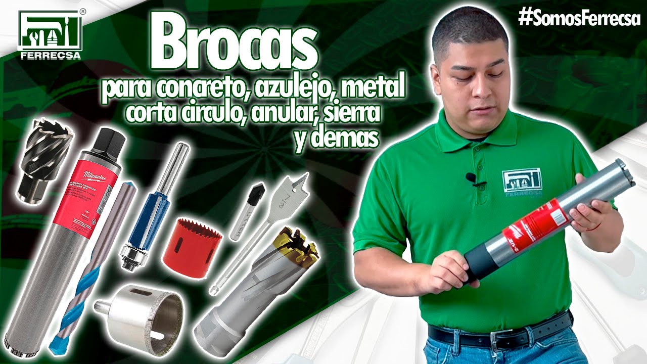 INCRE&Iacute;BLES Brocas para Azulejo, Metal, Concreto, M&aacute;rmol y m&aacute;s!