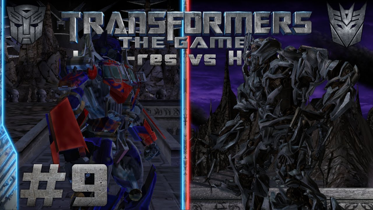 Transformers: The Game Low-Res Vs Hi-Res Assets (Cybertron) #9