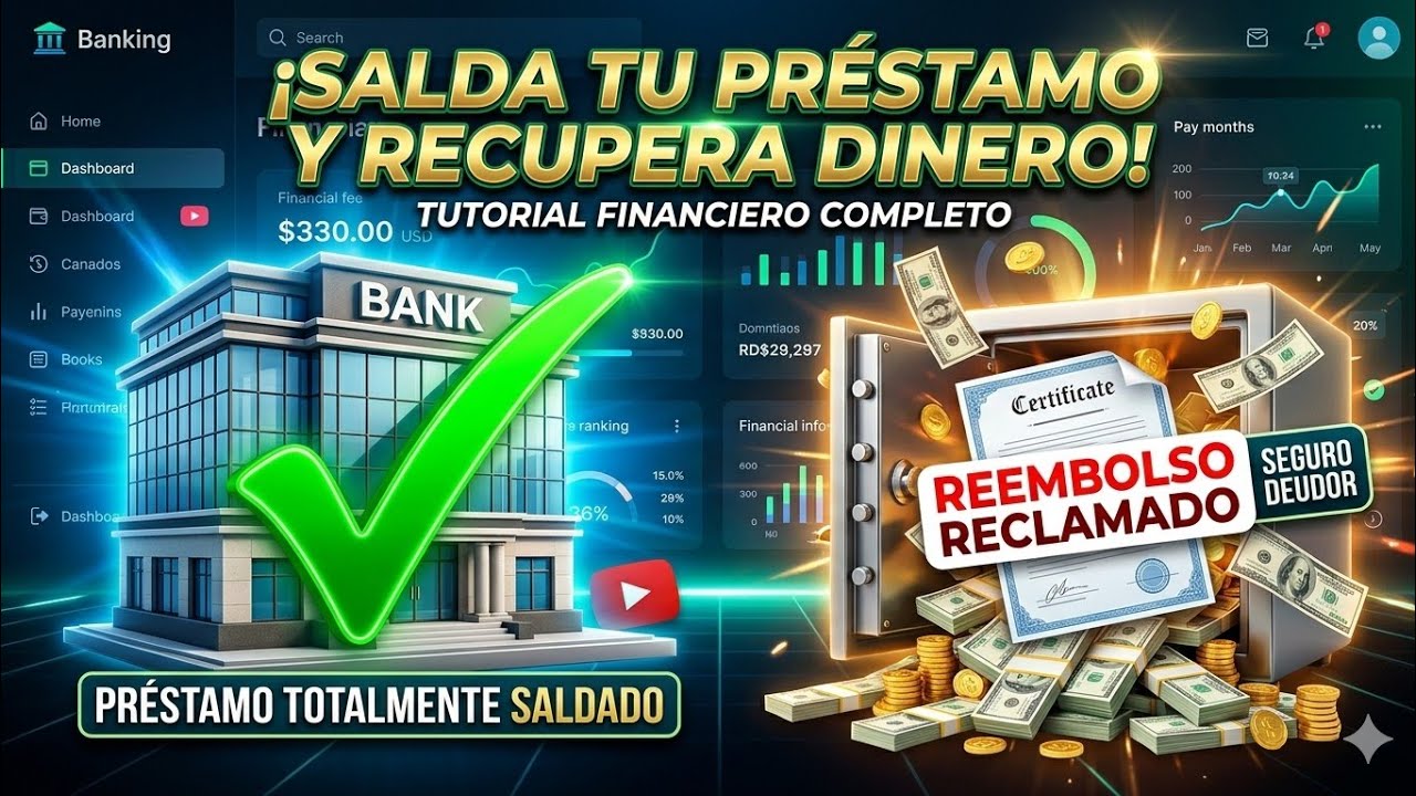 Cómo pagar préstamo digital del banco popular dominicano y  recuperar el dinero de seguro deudor 