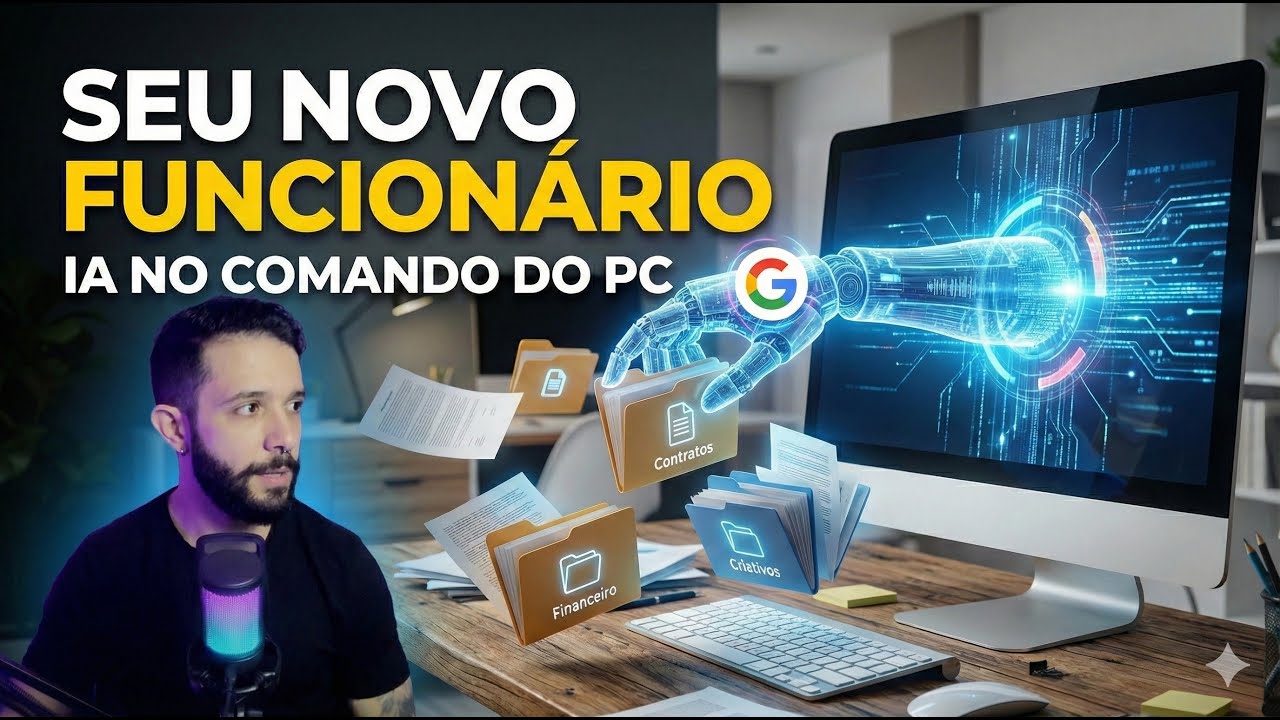 Integre IA no Seu Computador e Economize HORAS de Trabalho (Tutorial Completo)