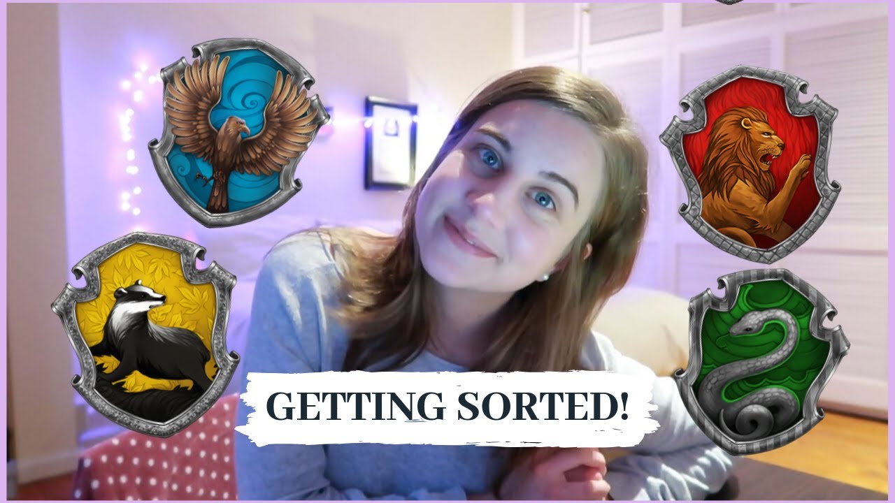 getting sorted into my Hogwarts house ♡ the Pottermore quiz