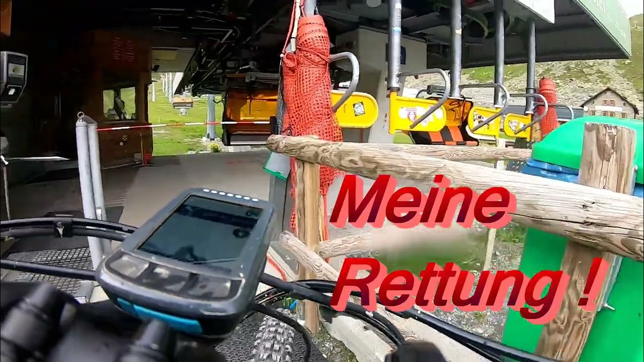 Von Ischgl nach Samnaun mit dem E-Bike. Meine erste E-Bike-Fahrt.