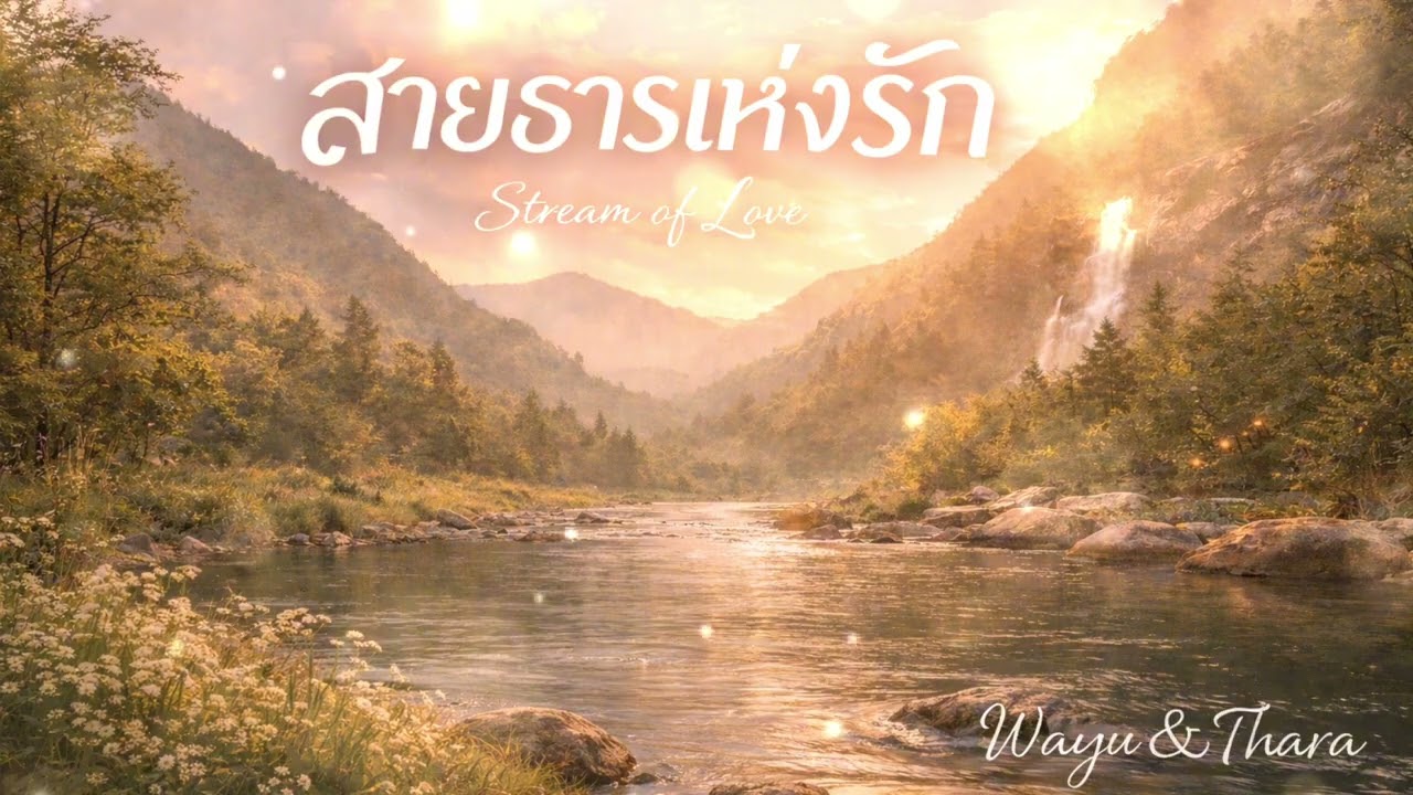 สายธารแห่งรัก (Stream of Love) – Wayu & Thara | เพลงรักละมุน ฟังแล้วใจสงบ