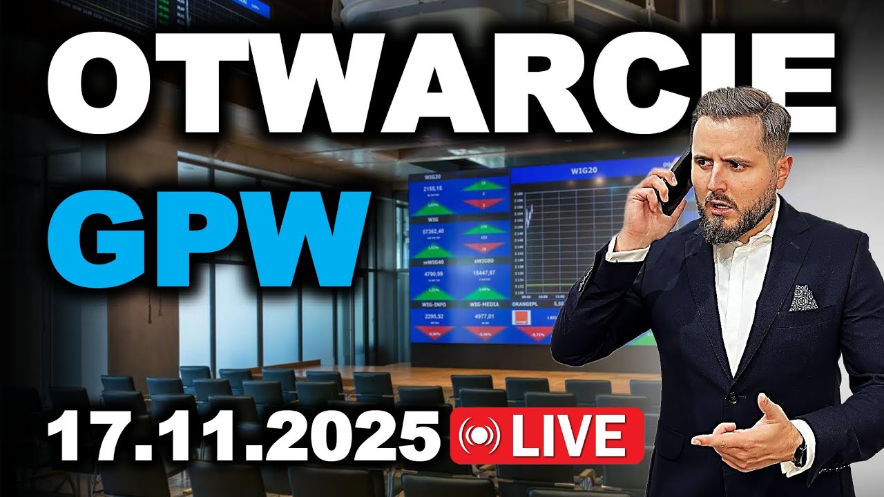 Analiza akcji na GPW | Otwarcie sesji na #GPW 17.11.2025