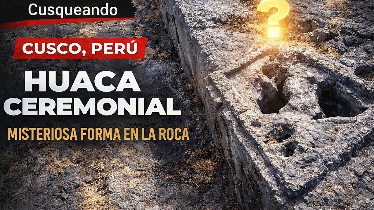 Huacas ceremonial misteriosa forma en la roca, cusco peru 🇵🇪😱