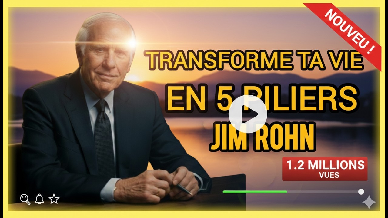 Les 5 Piliers d’une Vie Productive | Motivation Jim Rohn