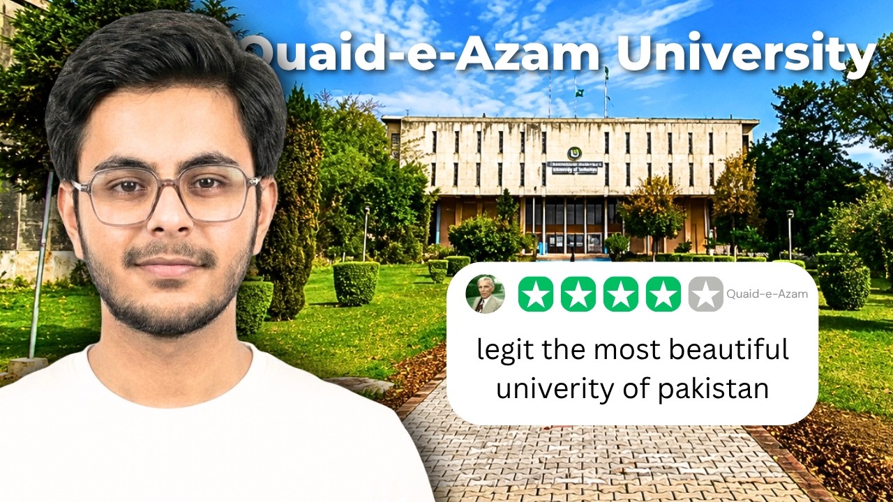 I Explored Quaid-e-Azam University Islamabad - QAU 2026