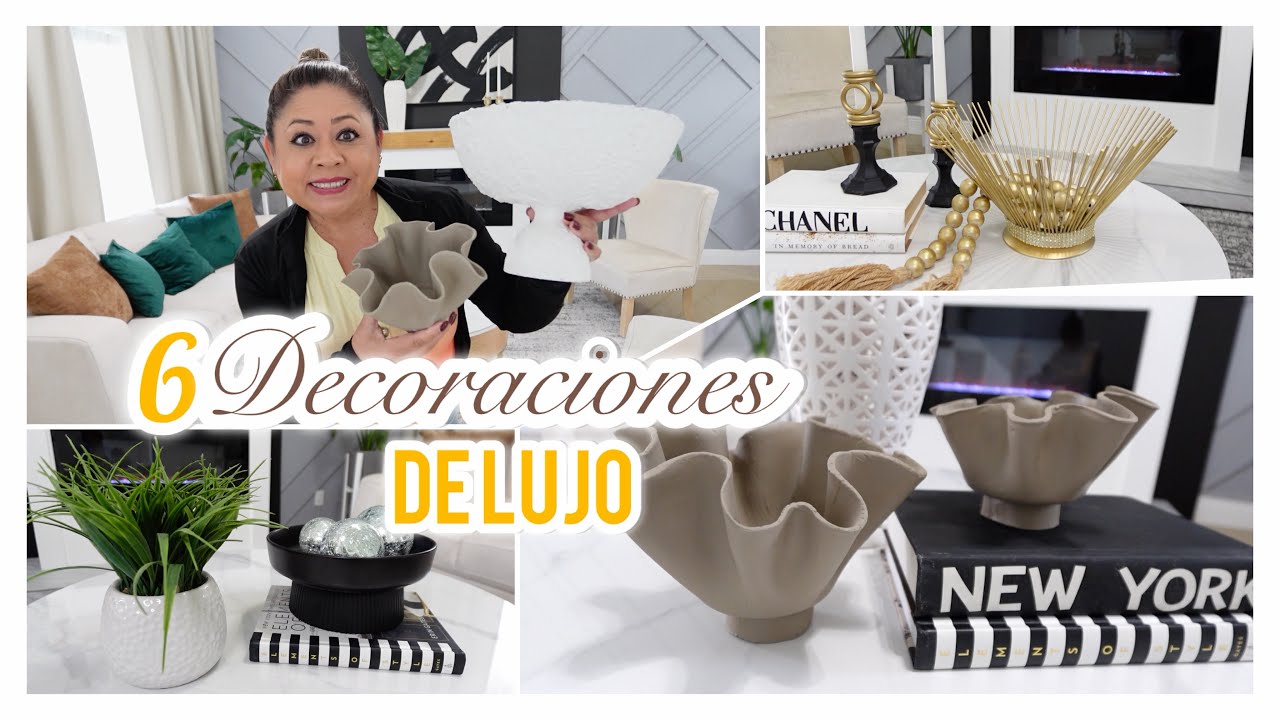 6 BOWLS DECORATIVOS DIY ELEGANTES | IDEAS FACILES Y ECONOMICAS #diy