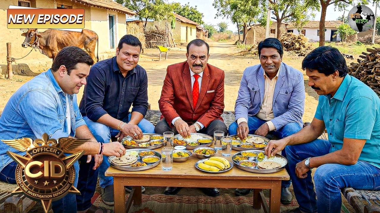 ताज़ी हवा में गांव में बैठकर CID टीम ने अपना भोजन किया | CID Season 2 | New Episode