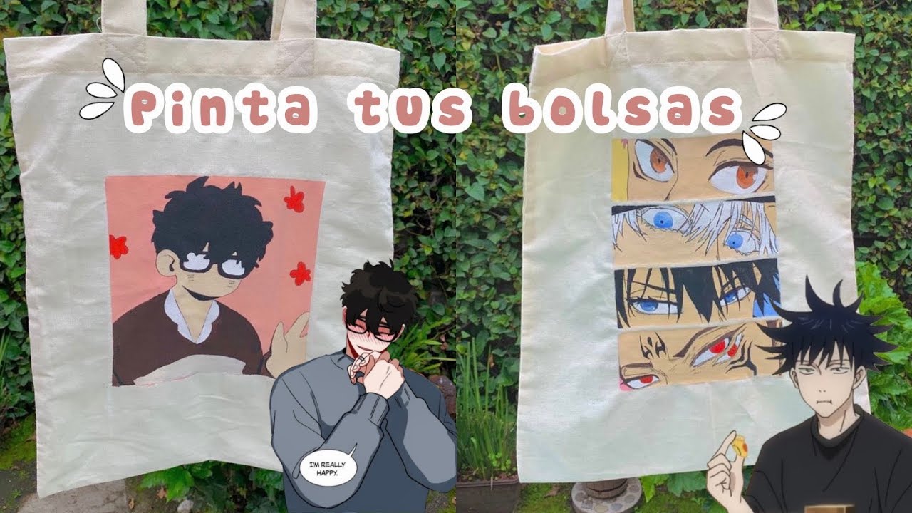 DIY | Pinta tus bolsas ecológicas 💖