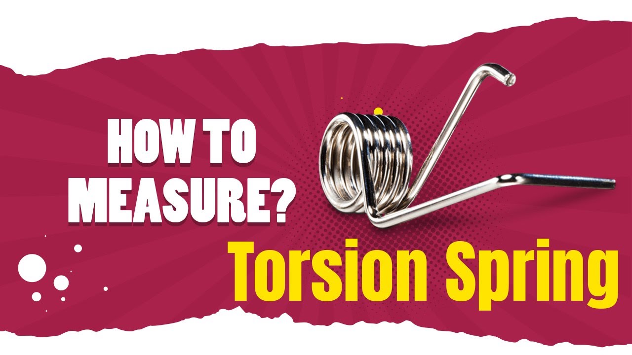 How to Professionally Measure Torsion Spring | Spring Measuring 101