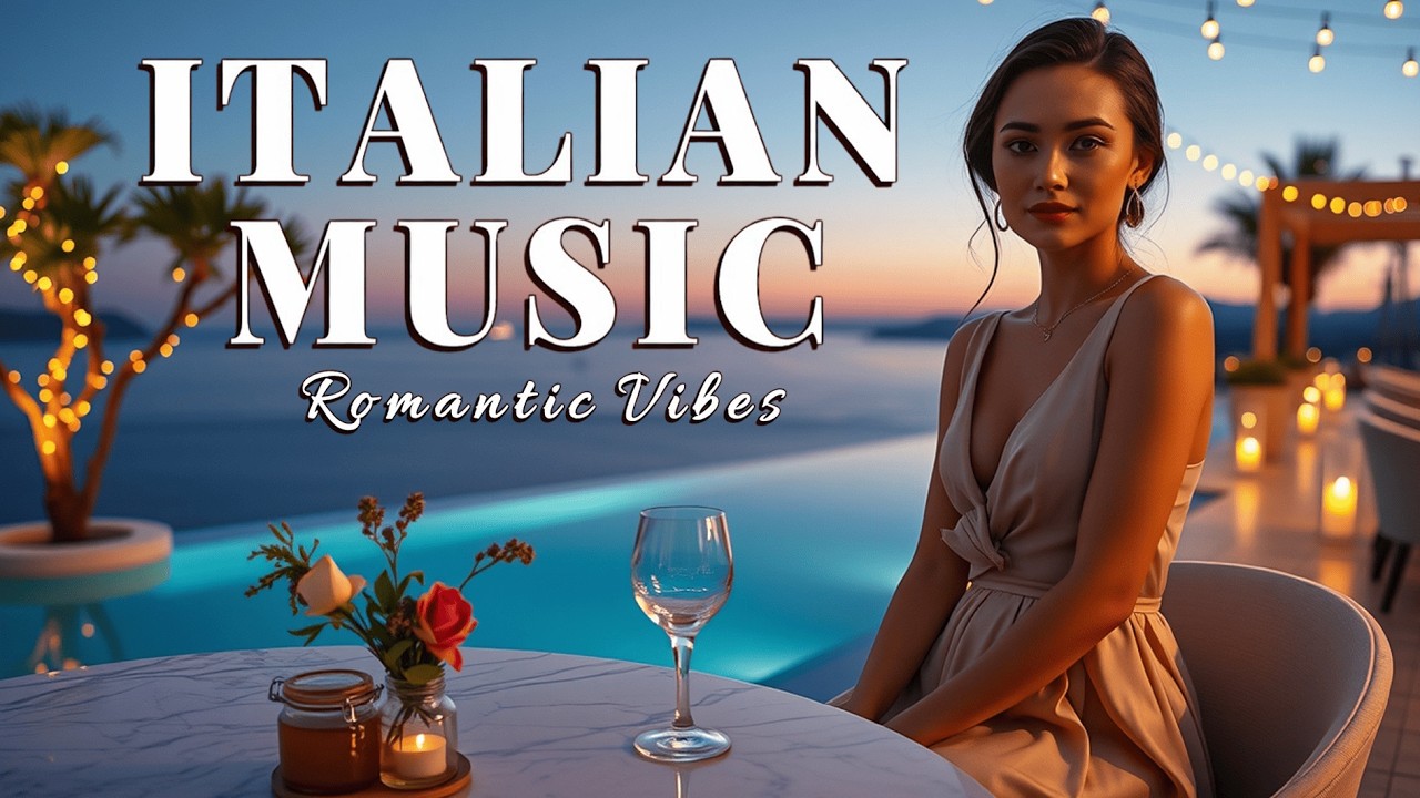 Mediterranean Lounge Music & Italian Coast 🏝️🌊 Serene Seaside Views & Gentle Relaxing Sounds