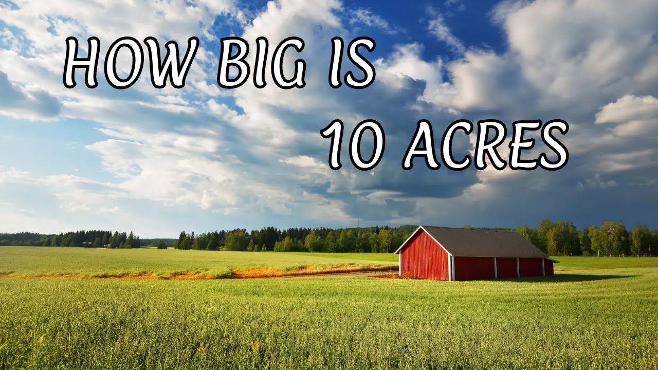 How Big Is 10 Acres Of Land?