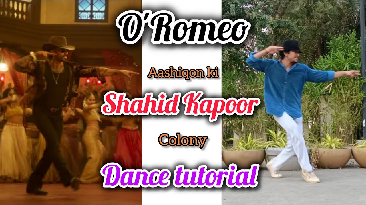 Aashiqon ki colony Dance tutorial | Shahid Kapoor | o' Romeo | Dance in veins