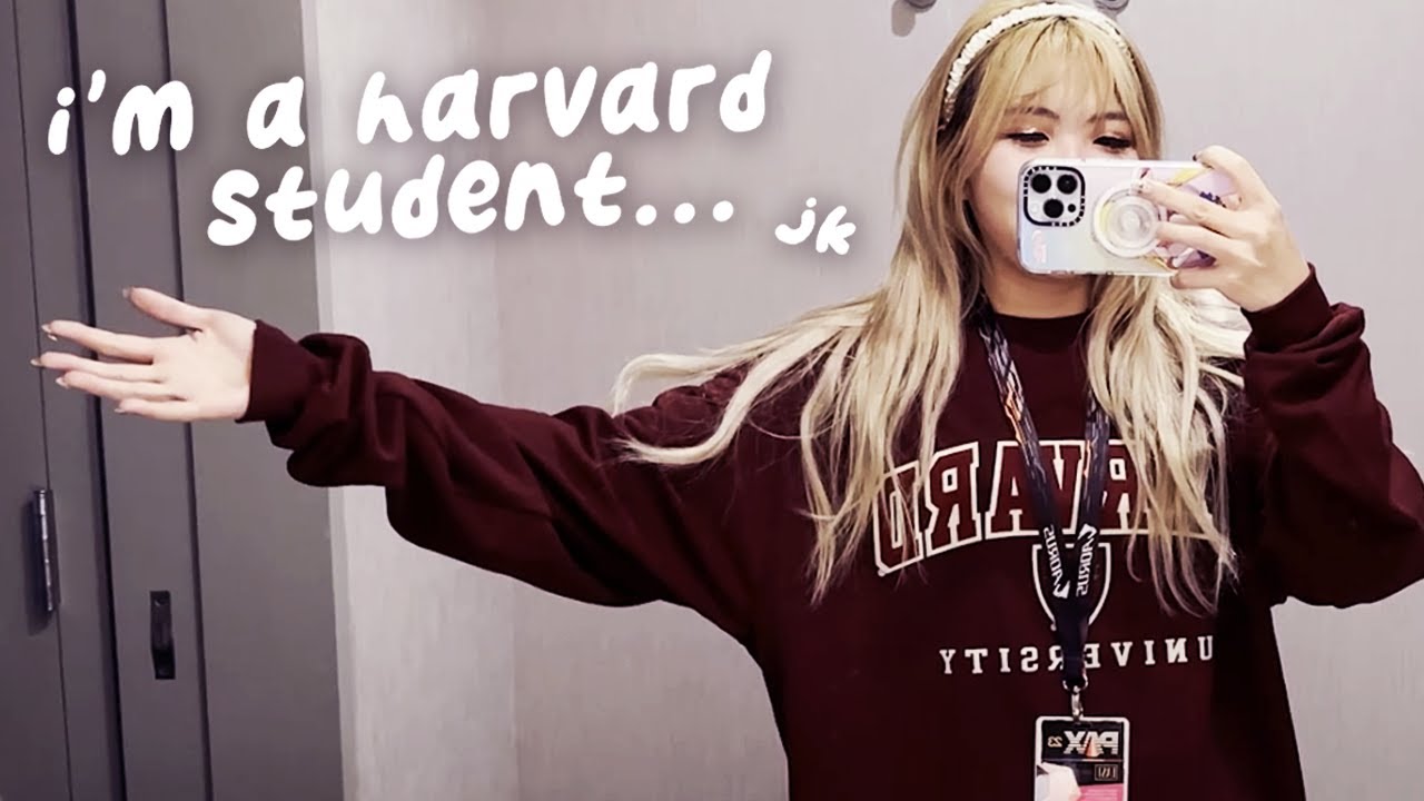 i snuck into harvard for a sweater - BOSTON VLOG