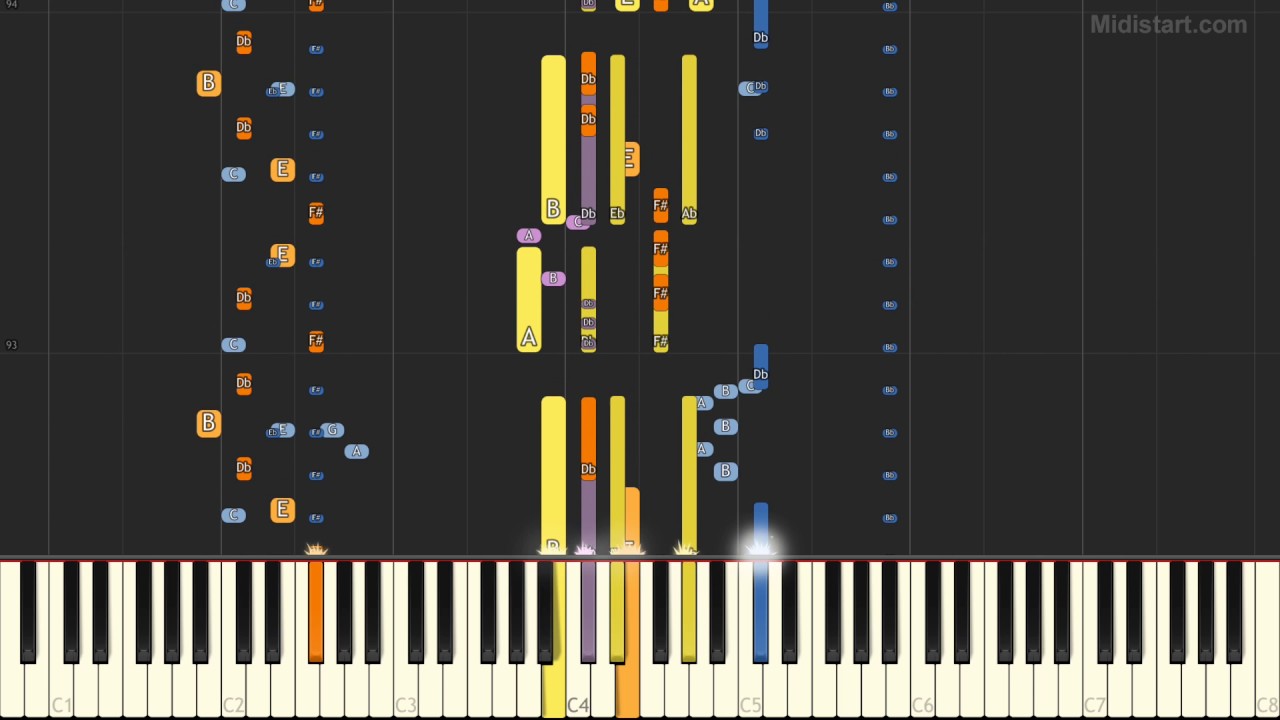 Michael Jackson - Billie Jean (Piano Tutorial) [Synthesia Cover]