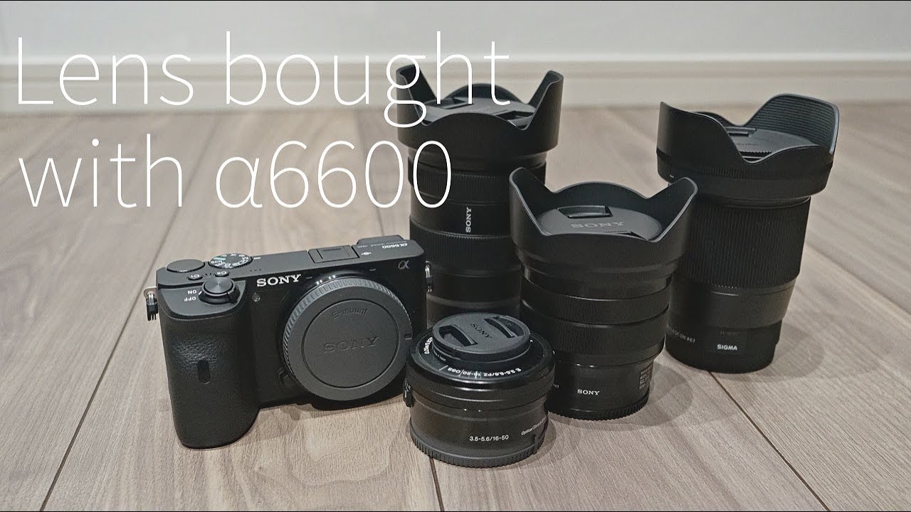 【SONY SEL1655G】α6600と一緒に買ったレンズが神過ぎたので紹介します。
