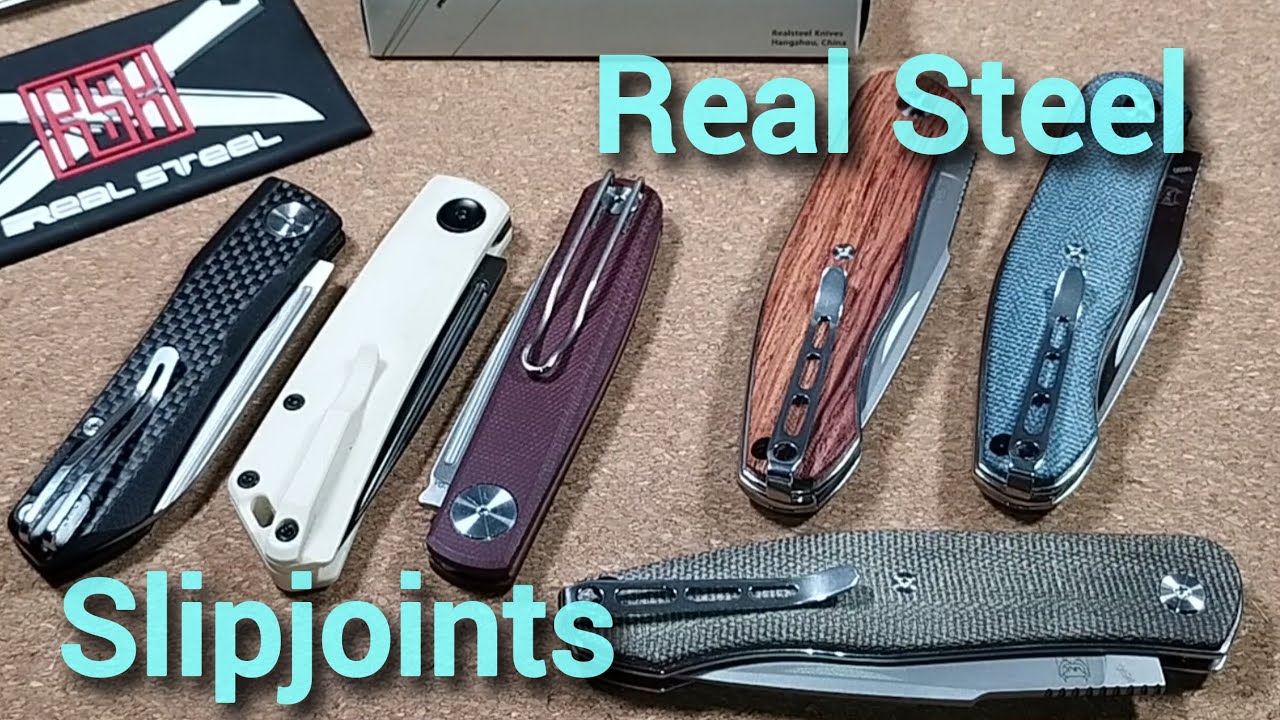 Real Steel und die Slipjoints - Eine wa(h)re Erfolgsgeschichte/TOP 4 Empfehlungen und mehr!!!