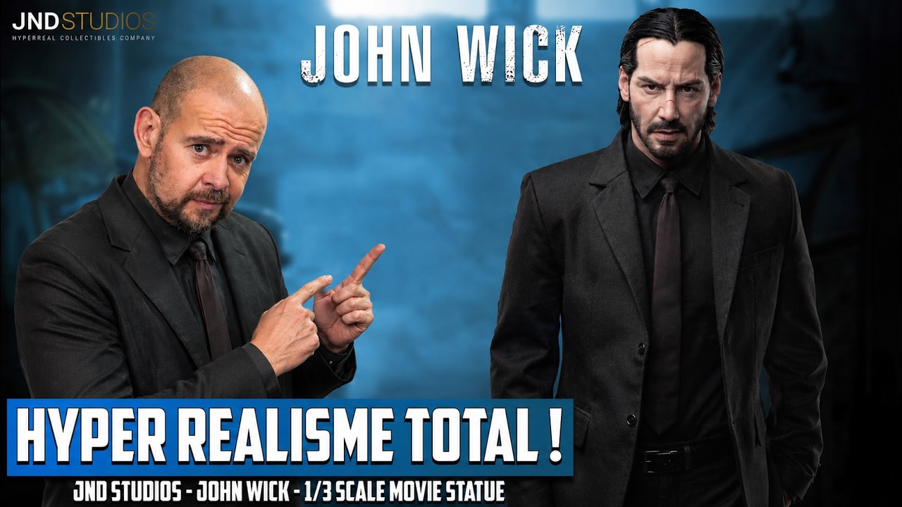 Jnd Studios John Wick 1/3 Scale Movie Statue ! Baba Yaga est De Retour !!!