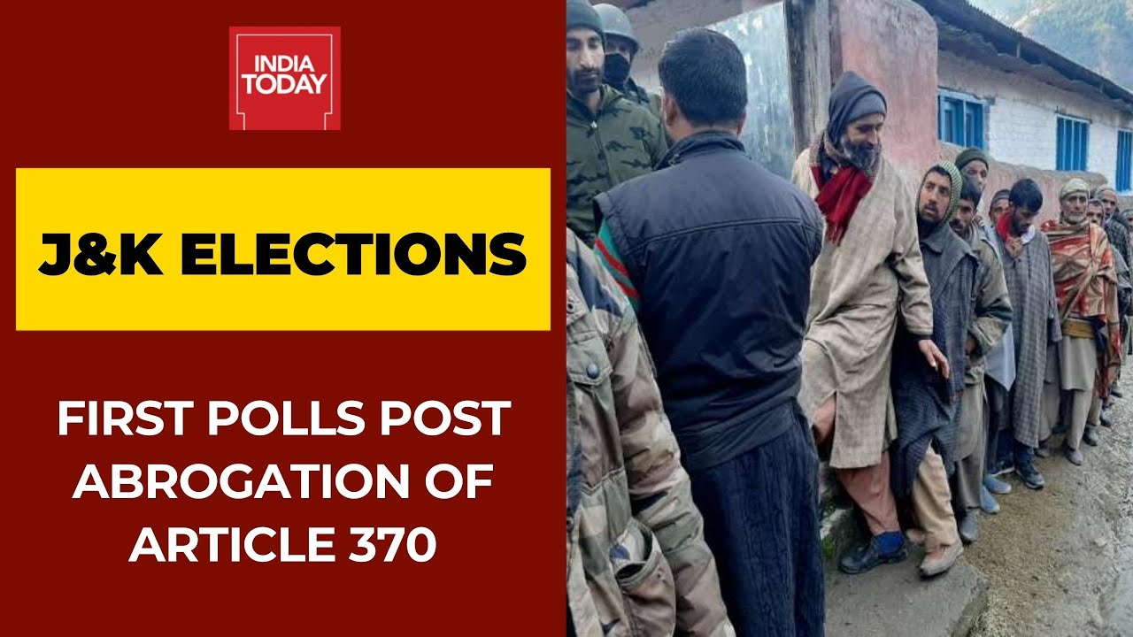 Jammu & Kashmir Goes For First Polls Post Article 370 Abrogation