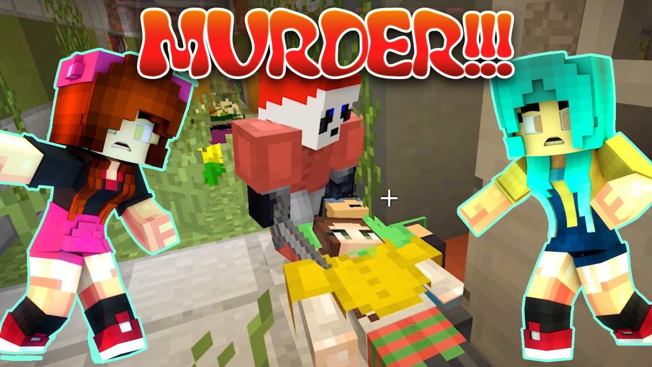 MURDER with Jenny!! - WE KILLED THE MURDERER!! - Minecraft Minigame