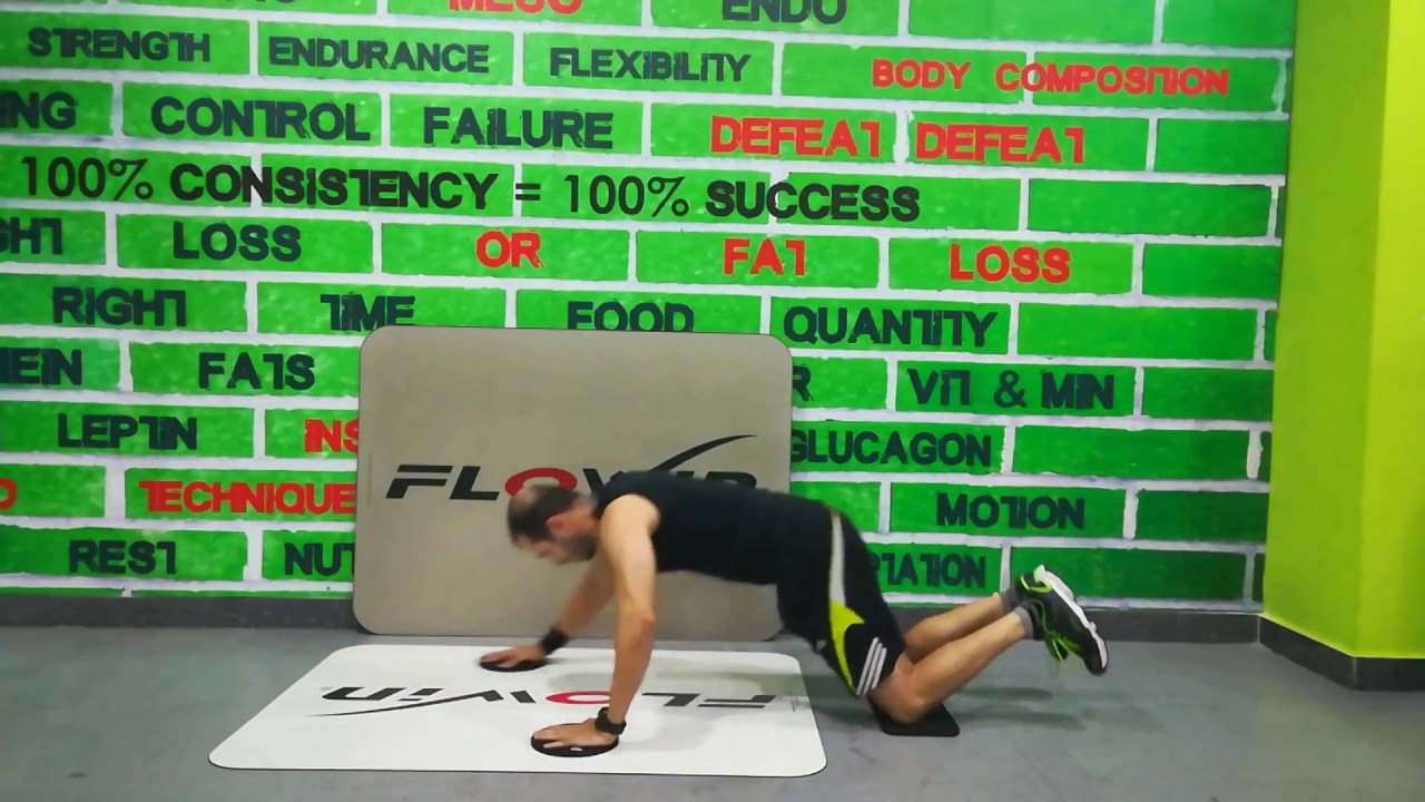 Flowin Wide Alternate Flow Out Push Ups