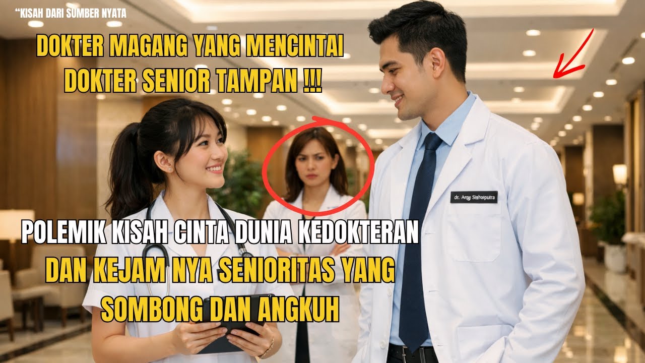 KETIKA DOKTER MAGANG MENCINTAI DOKTER SENIOR YANG TAMPAN !! DAN KEJAM NYA SENIORITAS KEDOKTERAN...