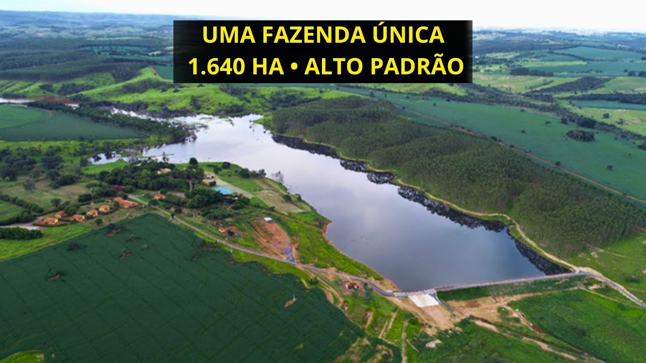 Fazenda 1640 ha em Luz MG/R$ 120 Milhões, Agricultura e Irrigação – Ativo Patrimonial Único