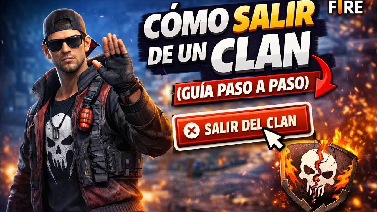 Como SALIR de un CLAN en FREE FIRE
