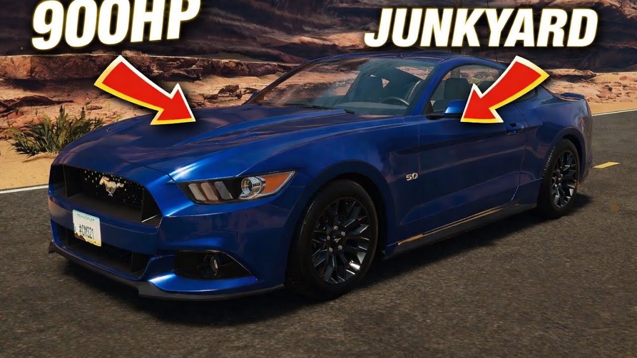 900HP Coyote V8! Junkyard 2017 Mustang GT Restoration | CMS 2021