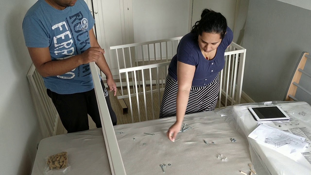 IKEA Baby crib assembling