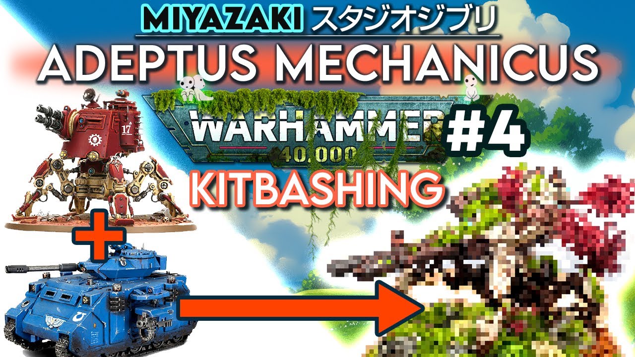 Kitbashing Onagre + Predator AdMech Miyazaki #4 - Warhammer40k