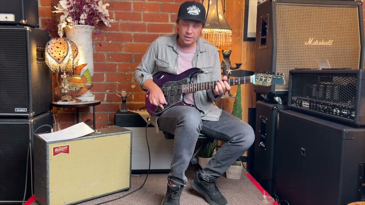 James Tyler Guitars JTG Mk1 and Benson Monarch Reverb Plus