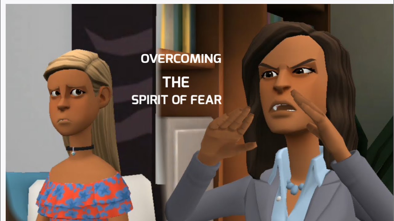 TO THE PERSON LIVING IN FEAR, HOW TO OVERCOME THE SPIRIT OF FEAR #christiananimation