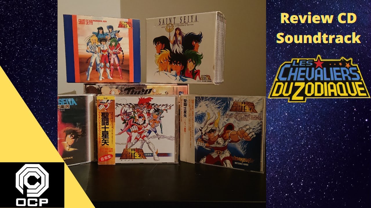 Review Saint Seiya / Les Chevaliers du Zodiaque  CD soundtrack collection/ BGM /OST. #Saintseiya