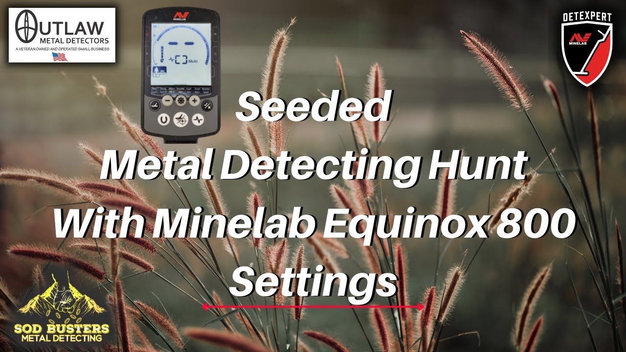 Seeded Metal Detecting Hunt With Minelab Equinox 800 Settings [Idaho]