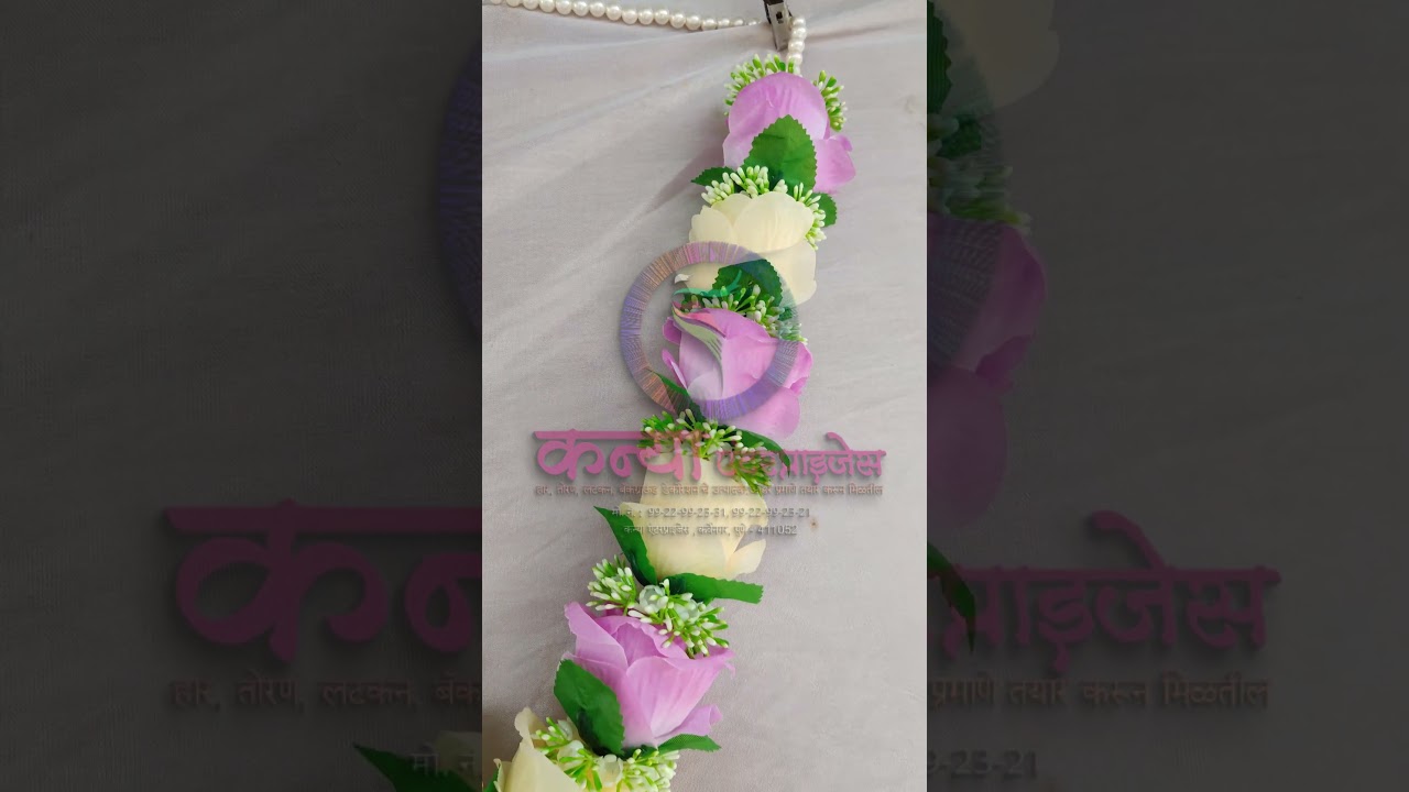 Unique design for artificial flower Door hanging TORAN / BACKDROP / HAR / MALA  for festival.